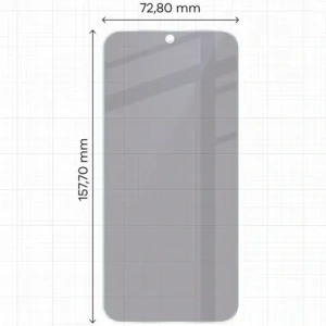 Prywatyzujące szkło hybrydowe Bizon Glass Mule Shadow do OnePlus 15 matowe