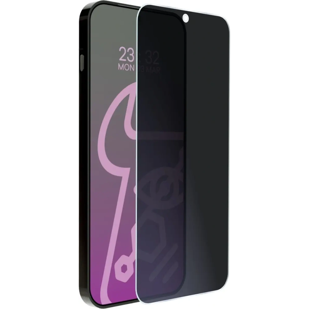 Prywatyzujące szkło hybrydowe Bizon Glass Mule Shadow do OnePlus 15 matowe