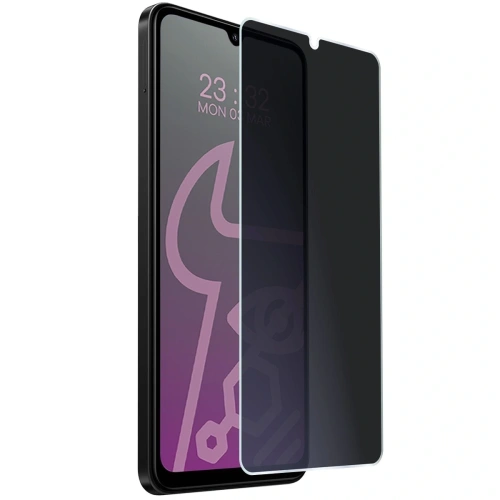 Prywatyzujące szkło hybrydowe Bizon Glass Mule Shadow do Xiaomi Redmi 14C 4G / 5G matowe