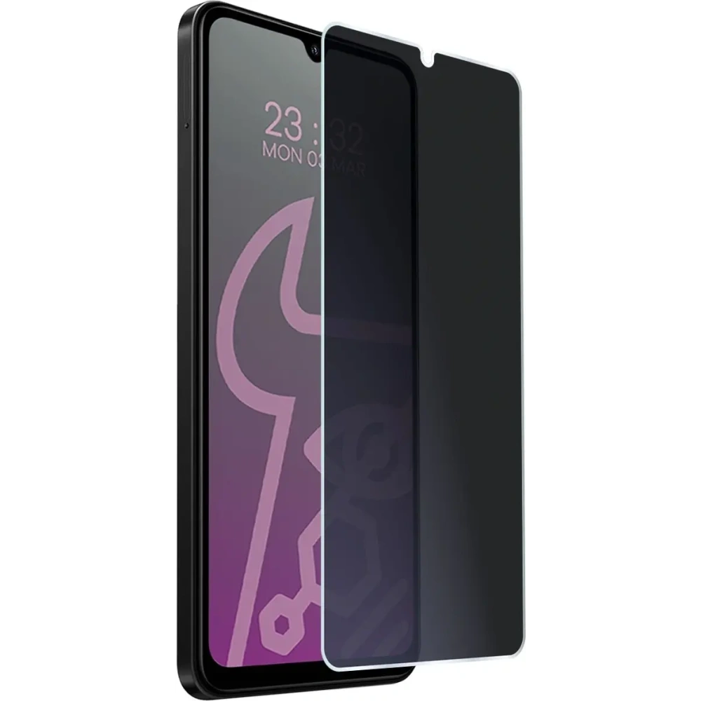 Prywatyzujące szkło hybrydowe Bizon Glass Mule Shadow do Xiaomi Redmi 14C 4G / 5G matowe