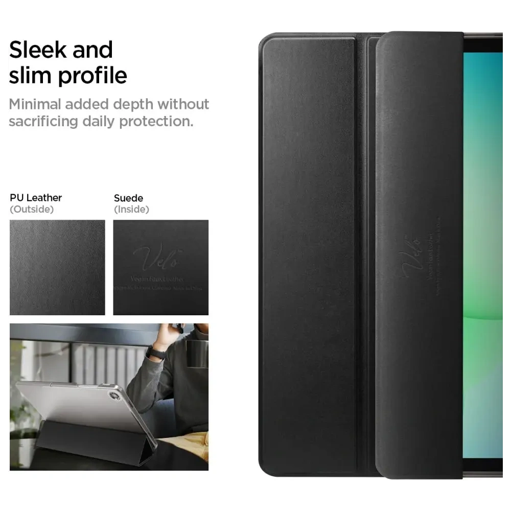 Etui Spigen Smart Fold do Samsung Galaxy Tab A9+ Plus / A11+ Plus 11.0 X210 / X215 / X216 / X230 / X235 / X236 Black