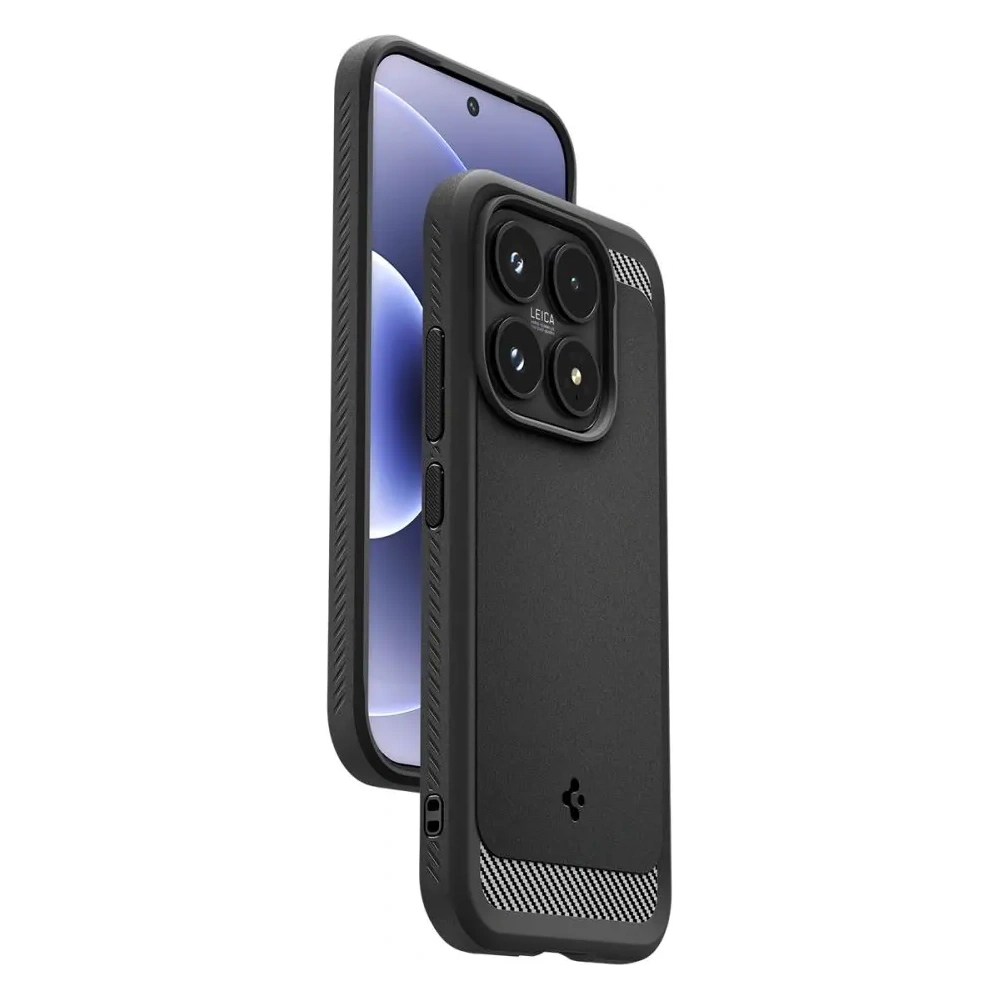 Etui Spigen Rugged Armor do Xiaomi 17 Matte Black