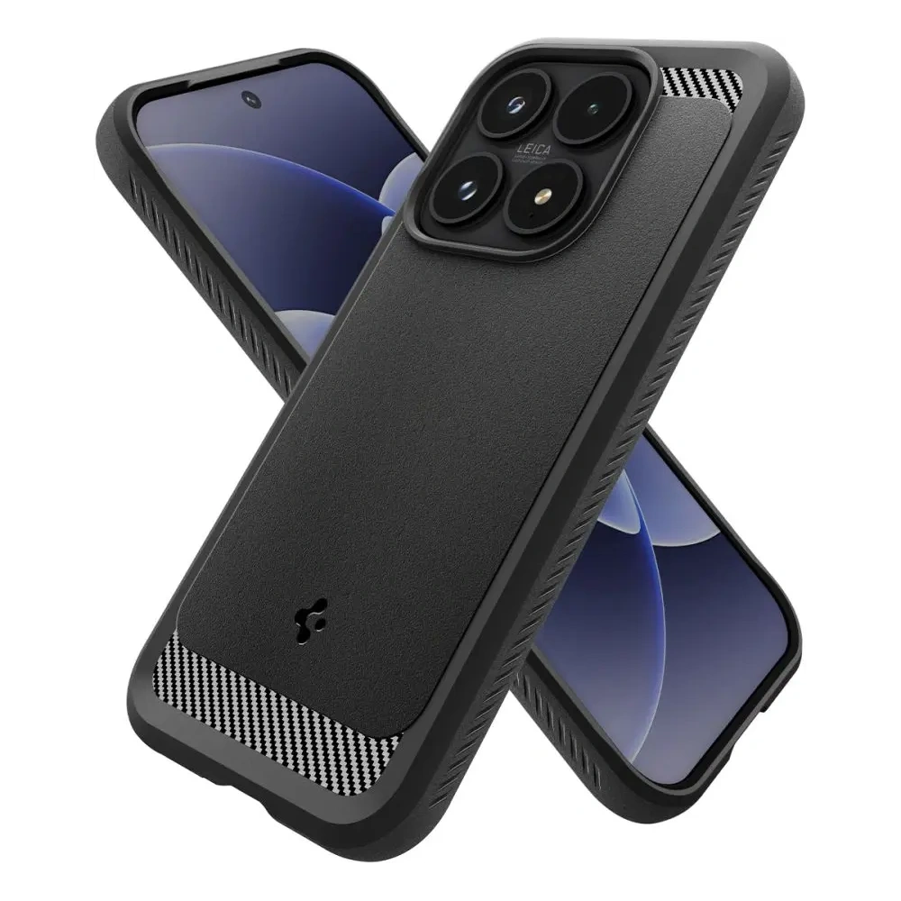 Etui Spigen Rugged Armor do Xiaomi 17 Matte Black
