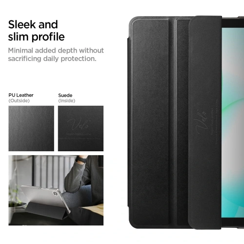 Etui Spigen Smart Fold do Samsung Galaxy Tab Tab A9 / A11 8.7 X110 / X115 / X133 / X135 Matte Black