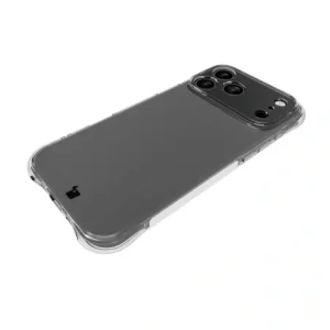 Elastyczne etui + 2x szkło hartowane Bizon Case Clear Pack do Apple iPhone 17 Pro Max