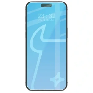 Elastyczne etui + 2x szkło hartowane Bizon Case Clear Pack do Apple iPhone 17 Pro Max