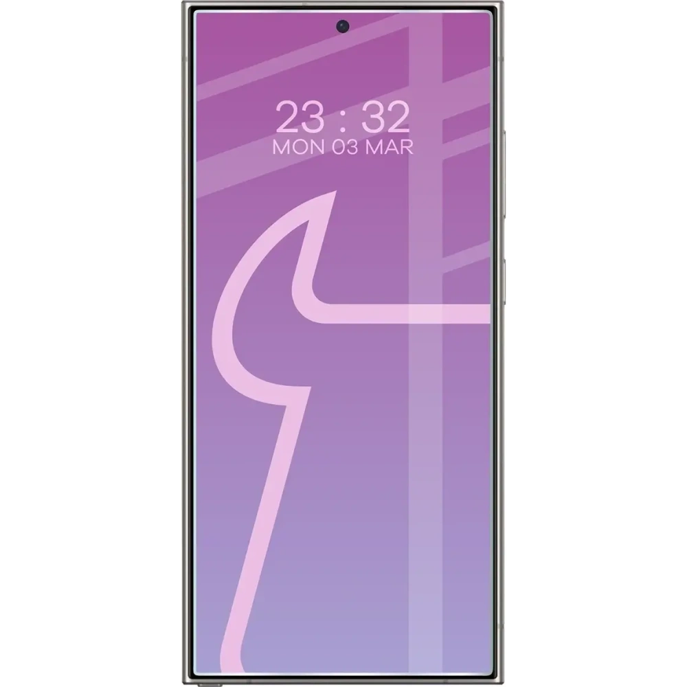 Elastyczne szkło hybrydowe Bizon Glass Mule do Samsung Galaxy S25 Ultra