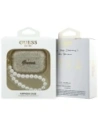 Etui Guess Glitter Pearl Strap do Apple AirPods Pro 3 złoty