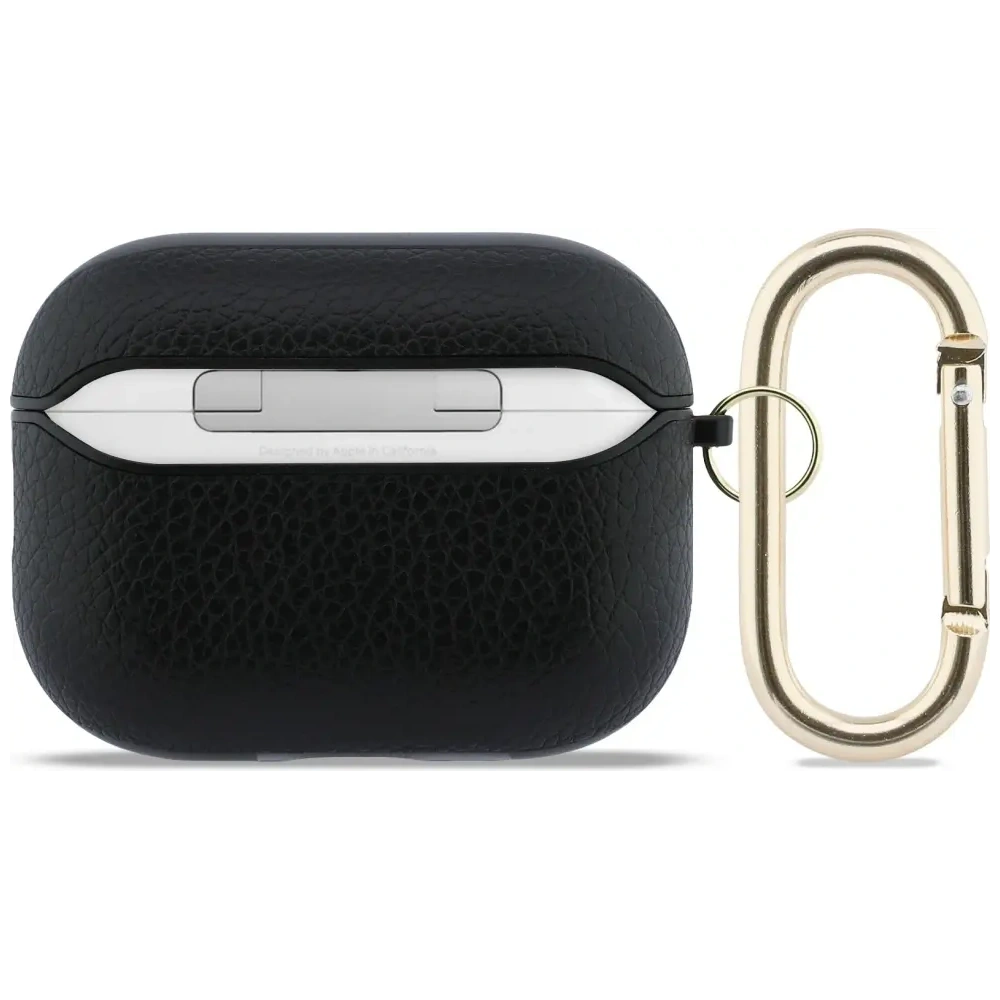 Etui Guess Grained Classic Logo do Apple AirPods Pro 3 czarny