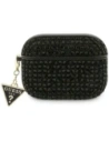 Etui Guess Rhinestone Triangle Charm do Apple AirPods Pro 3 czarny