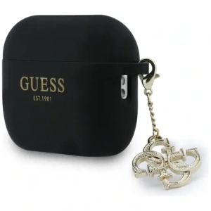 Etui Guess Silicone 4G Charm do Apple AirPods Pro 3 czarny