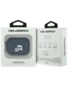Etui Karl Lagerfeld Monogram Karl & Choupette Head do Apple AirPods Pro 3 czarny