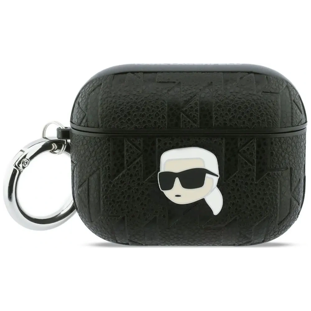 Etui Karl Lagerfeld Monogram Karl Head do Apple AirPods Pro 3 czarny