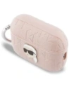 Etui Karl Lagerfeld Monogram Karl Head do Apple AirPods Pro 3 różowy
