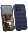 Pancerne etui Bizon Case Tur do Xiaomi POCO F8 Pro granatowe