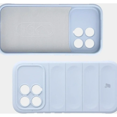 Pancerne etui Bizon Case Tur do Xiaomi POCO F8 Pro jasnoniebieskie