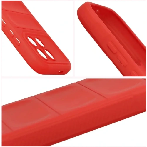 Pancerne etui Bizon Case Tur do Xiaomi POCO F8 Pro czerwone