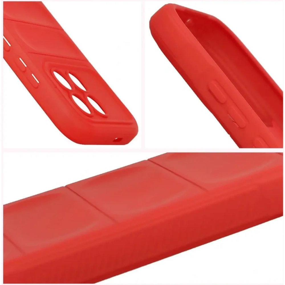 Pancerne etui Bizon Case Tur do Xiaomi POCO F8 Pro czerwone