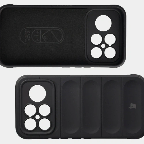 Pancerne etui Bizon Case Tur do Xiaomi POCO F8 Ultra czarne