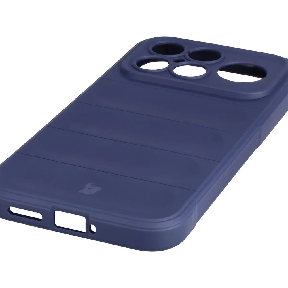 Pancerne etui Bizon Case Tur do Xiaomi POCO F8 Ultra granatowe