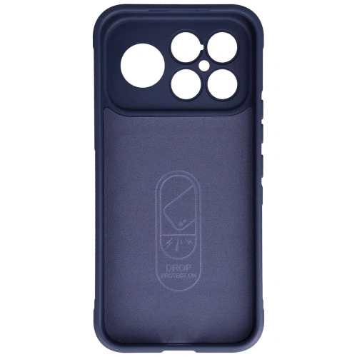 Pancerne etui Bizon Case Tur do Xiaomi POCO F8 Ultra granatowe