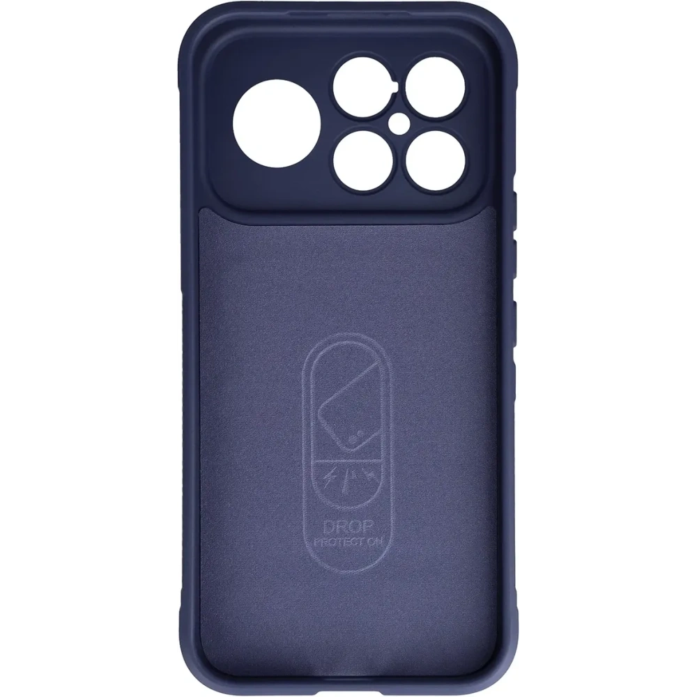 Pancerne etui Bizon Case Tur do Xiaomi POCO F8 Ultra granatowe