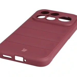 Pancerne etui Bizon Case Tur do Xiaomi POCO F8 Ultra burgundowe