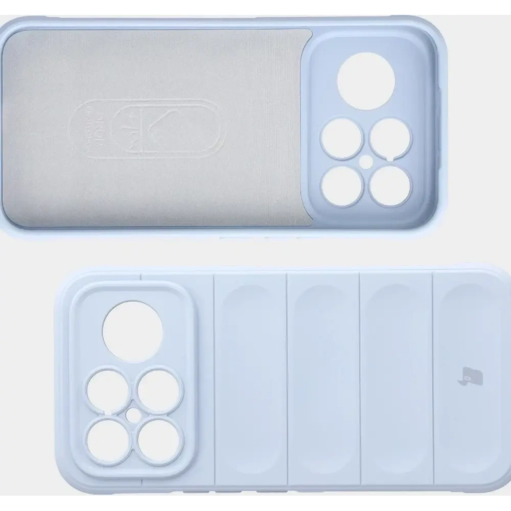 Pancerne etui Bizon Case Tur do Xiaomi POCO F8 Ultra jasnoniebieskie