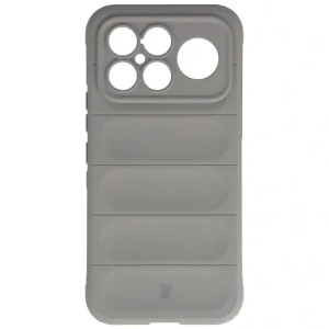 Pancerne etui Bizon Case Tur do Xiaomi POCO F8 Ultra jasnoszare