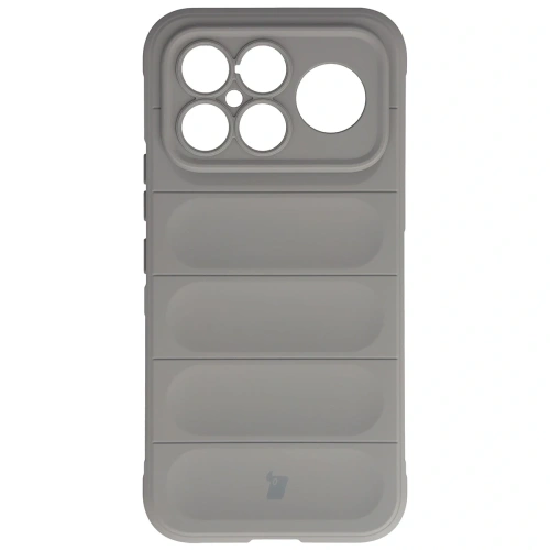 Pancerne etui Bizon Case Tur do Xiaomi POCO F8 Ultra jasnoszare