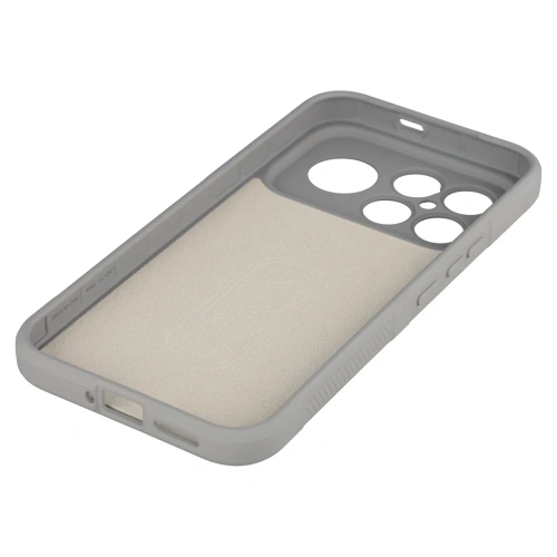 Pancerne etui Bizon Case Tur do Xiaomi POCO F8 Ultra jasnoszare