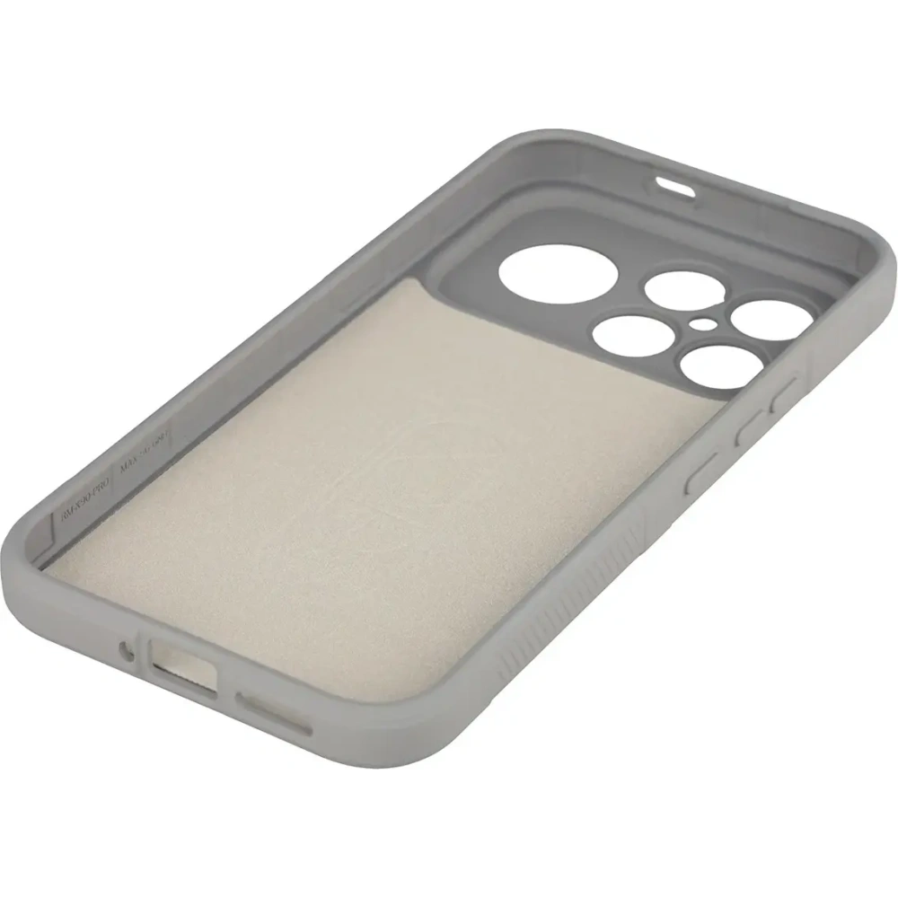 Pancerne etui Bizon Case Tur do Xiaomi POCO F8 Ultra jasnoszare