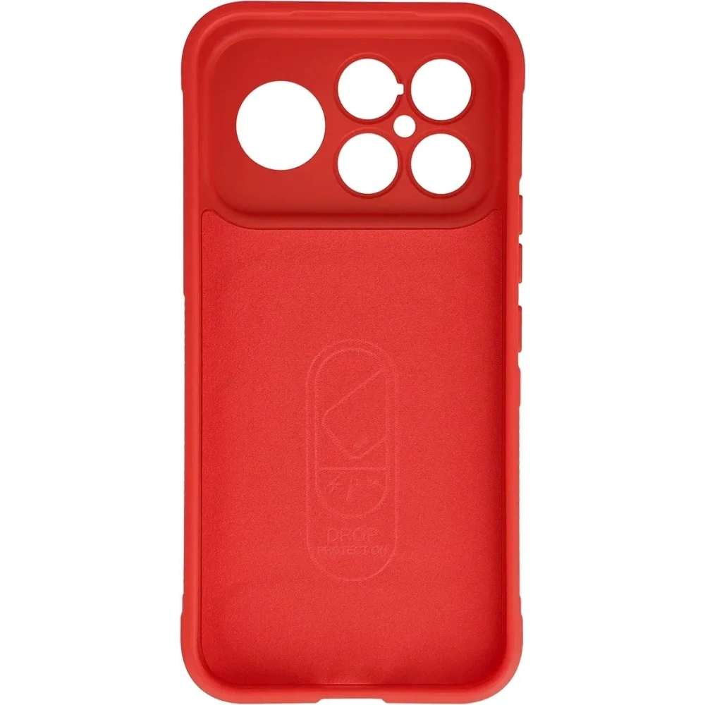 Pancerne etui Bizon Case Tur do Xiaomi POCO F8 Ultra czerwone