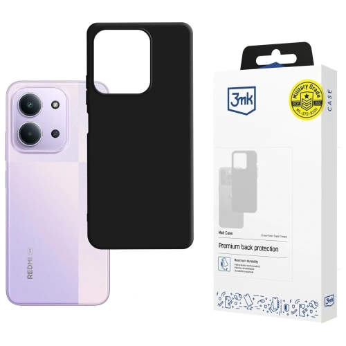 Etui 3MK Matt Case do Redmi 15C 4G / 5G czarny