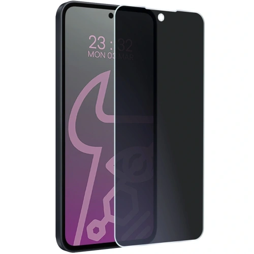 Prywatyzujące szkło hybrydowe Bizon Glass Mule Shadow do Samsung Galaxy A35 5G matowe