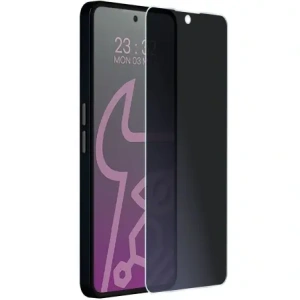 Prywatyzujące szkło hybrydowe Bizon Glass Mule Shadow do Nothing Phone (3a) Pro matowe