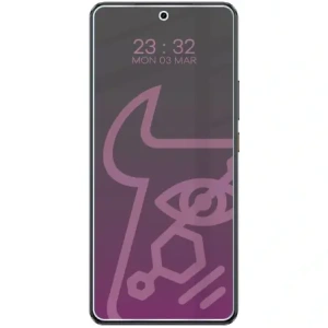Prywatyzujące szkło hybrydowe Bizon Glass Mule Shadow do Realme GT 7T matowe