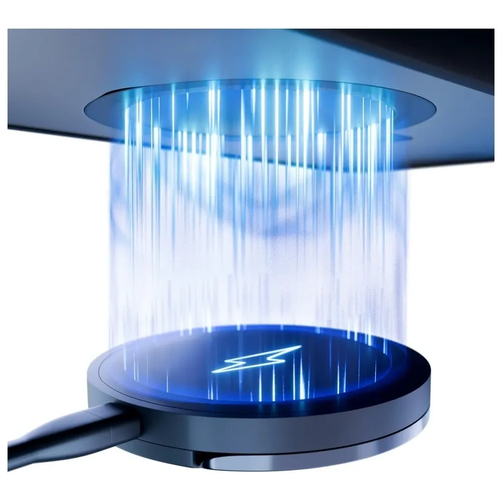 Etui 3MK Smoke Case Mag&Stand do Apple iPhone 17 czarny przydymiony