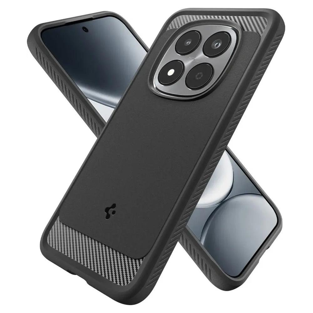 Etui Spigen Rugged Armor do Xiaomi Redmi Note 15 Pro 5G Matte Black