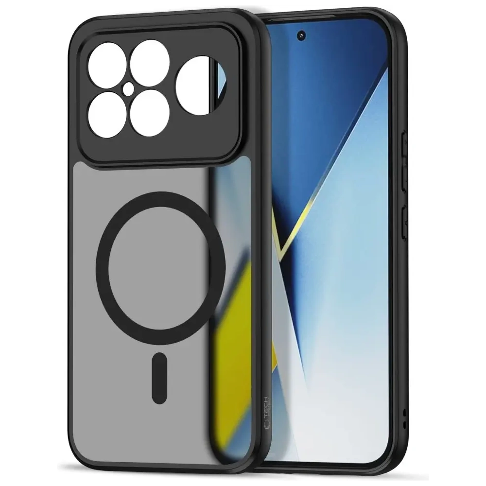 Etui Tech-Protect Magmat MagSafe do Xiaomi Poco F8 Ultra Matte Black