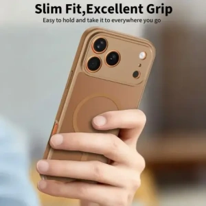 Etui Tech-Protect BasicMag MagSafe do Apple iPhone 17 Pro Matte Brown