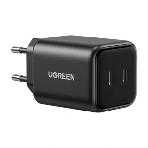 Ładowarka sieciowa Dual UGREEN 2xUSB-C GaN 45W X526 (czarny)