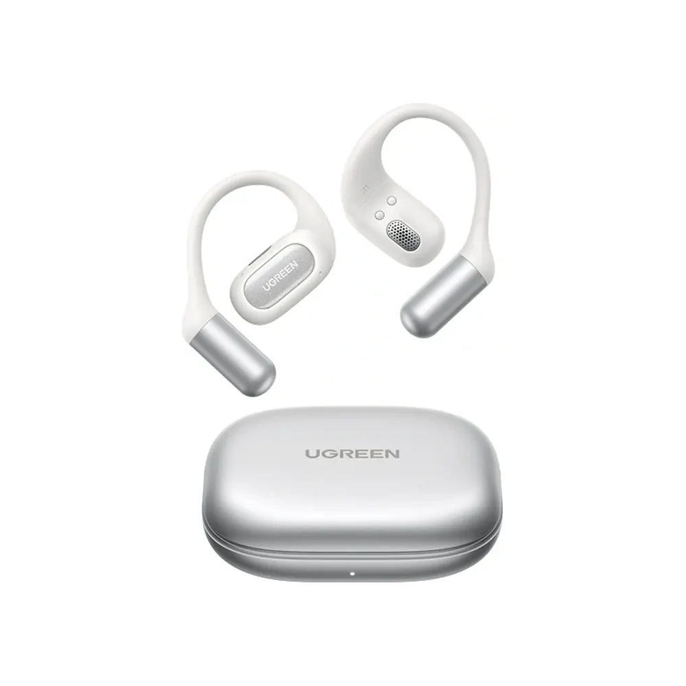 Słuchawki bezprzewodowe Clips-on UGREEN FitBuds WS213 Bluetooth 6.0 (białe)