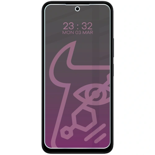 Prywatyzujące szkło hybrydowe Bizon Glass Mule Shadow do Xiaomi Redmi 15 5G matowe