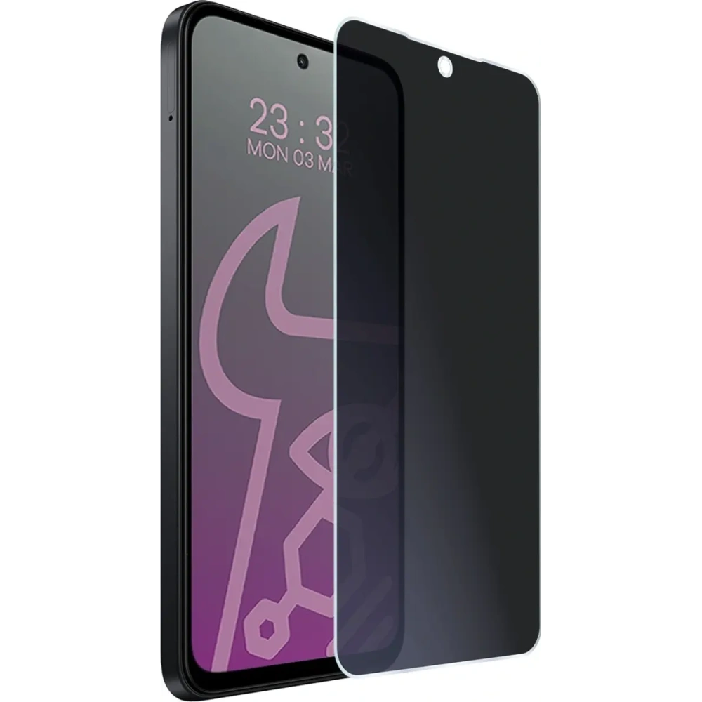 Prywatyzujące szkło hybrydowe Bizon Glass Mule Shadow do Xiaomi Redmi 15 5G matowe