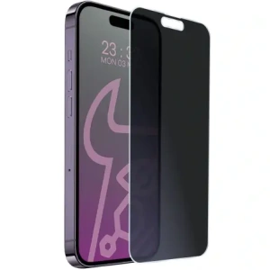 Prywatyzujące szkło hybrydowe Bizon Glass Mule Shadow do Apple iPhone 14 Pro matowe