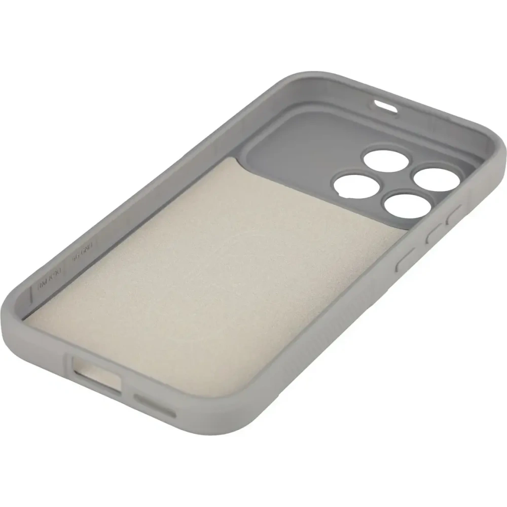 Pancerne etui Bizon Case Tur do Xiaomi POCO F8 Pro jasnoszare