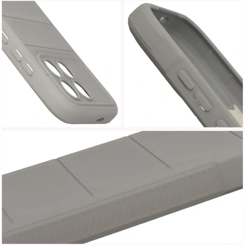 Pancerne etui Bizon Case Tur do Xiaomi POCO F8 Pro jasnoszare