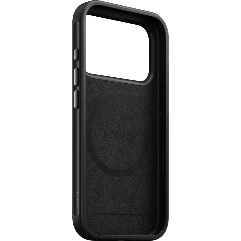 Etui NOMAD Modern Case do Apple iPhone 17 Pro kompatybilne z MagSafe (vulcan black)