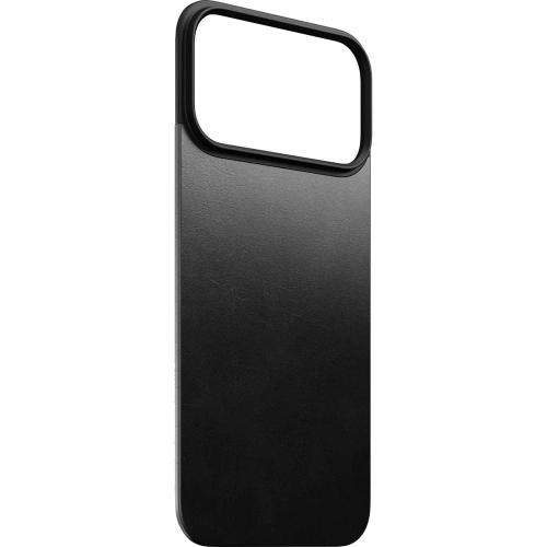 Nakładka na plecki NOMAD Magnetic Leather Back do Apple iPhone 17 Pro Max kompatybilna z MagSafe, skóra Horween (black)